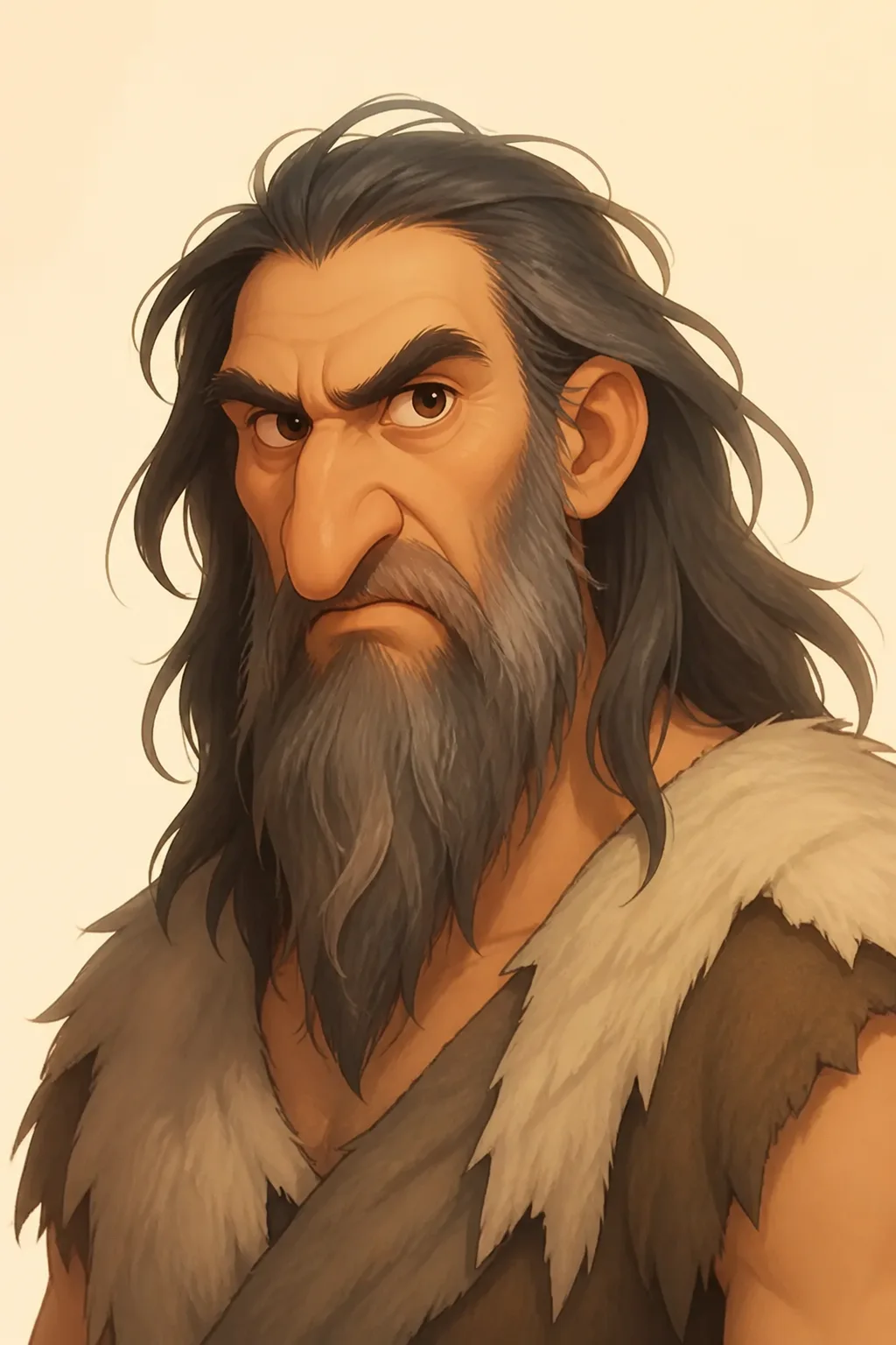 Abraham, the son of Abraham: character portrait from Tarzan triumphant (Burroughs, Edgar Rice)