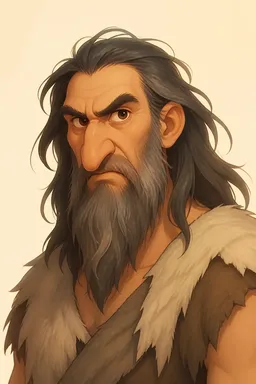 Portrait of Abraham, the son of Abraham from Tarzan triumphant