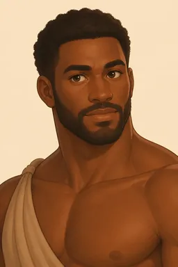 Portrait of Ogonyo from Tarzan triumphant