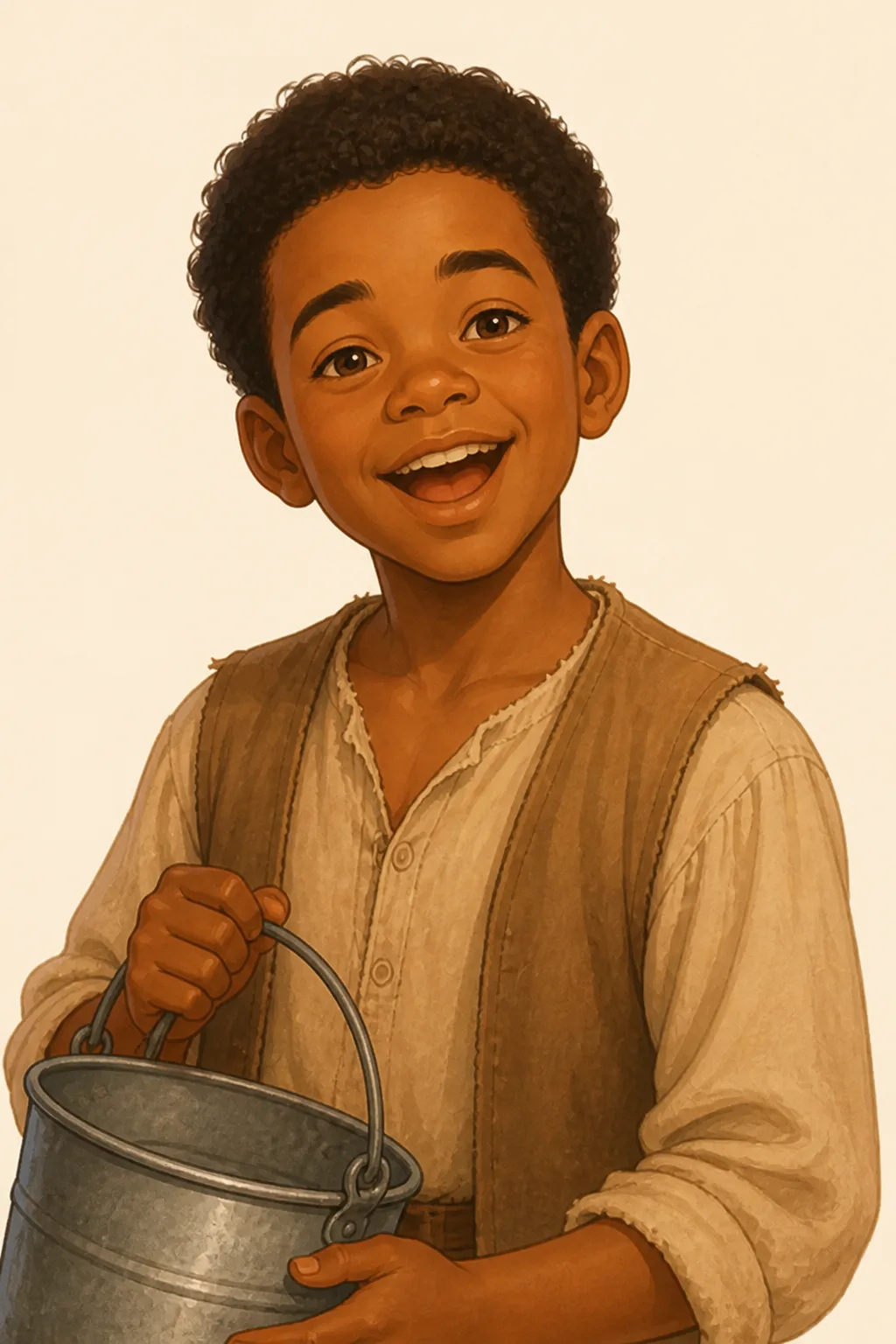 Jim: character portrait from The Adventures of Tom Sawyer, Complete (Twain, Mark)