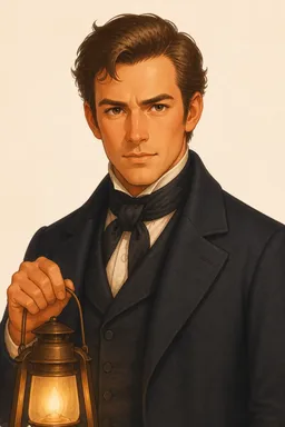 Portrait of Dr. Robinson from The Adventures of Tom Sawyer, Complete