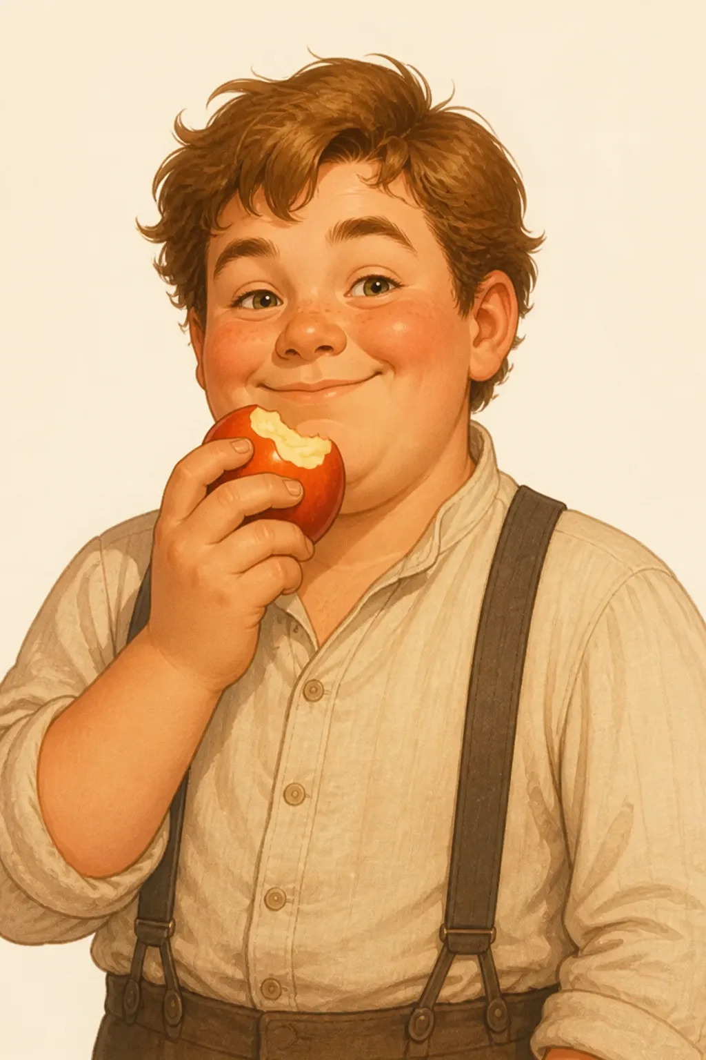 Ben Rogers: character portrait from The Adventures of Tom Sawyer, Complete (Twain, Mark)