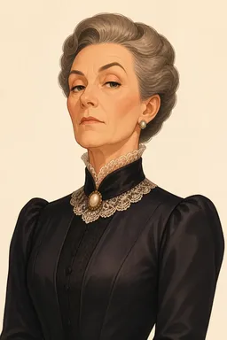 Portrait of Amelia Stirling