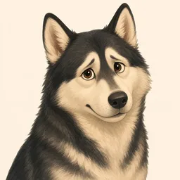 Portrait of Billee from The call of the wild