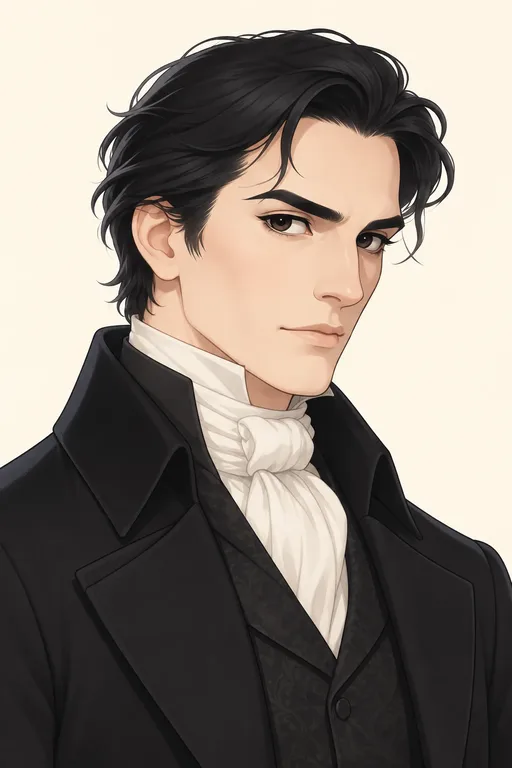 Edmond Dantès: character portrait from The Count of Monte Cristo (Dumas, Alexandre; Maquet, Auguste)