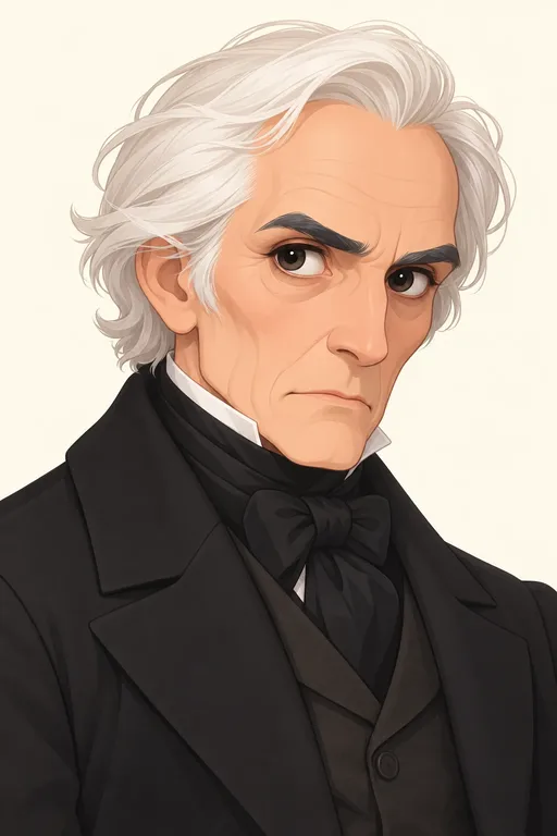 Noirtier de Villefort: character portrait from The Count of Monte Cristo (Dumas, Alexandre; Maquet, Auguste)