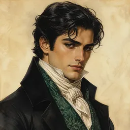 Portrait of Benedetto from The Count of Monte Cristo
