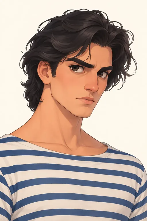 Fernand Mondego: character portrait from The Count of Monte Cristo (Dumas, Alexandre; Maquet, Auguste)