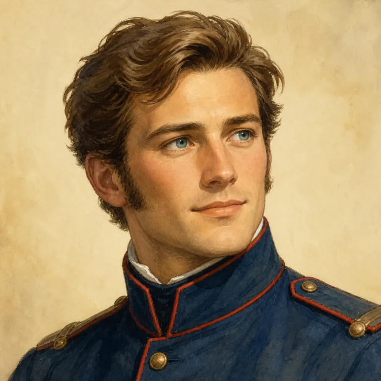 Maximilian Morrel: character portrait from The Count of Monte Cristo (Dumas, Alexandre; Maquet, Auguste)