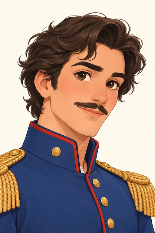 Maximilian Morrel: character portrait from The Count of Monte Cristo (Dumas, Alexandre; Maquet, Auguste)