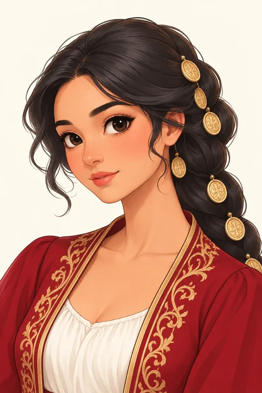 Haydée: character portrait from The Count of Monte Cristo (Dumas, Alexandre; Maquet, Auguste)