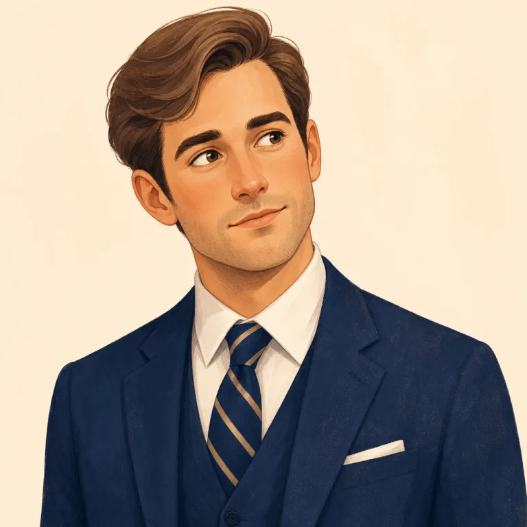 Nick Carraway: character portrait from The Great Gatsby (Fitzgerald, F. Scott (Francis Scott))