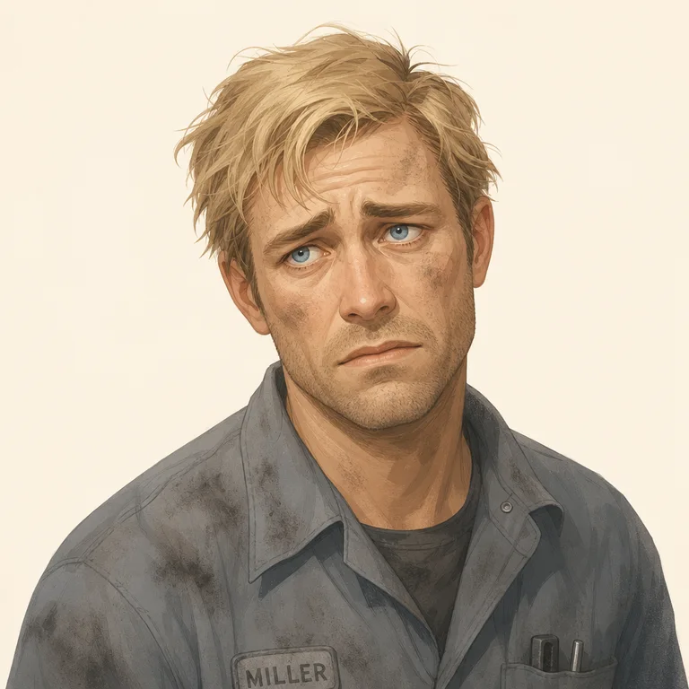 George Wilson: character portrait from The Great Gatsby (Fitzgerald, F. Scott (Francis Scott))