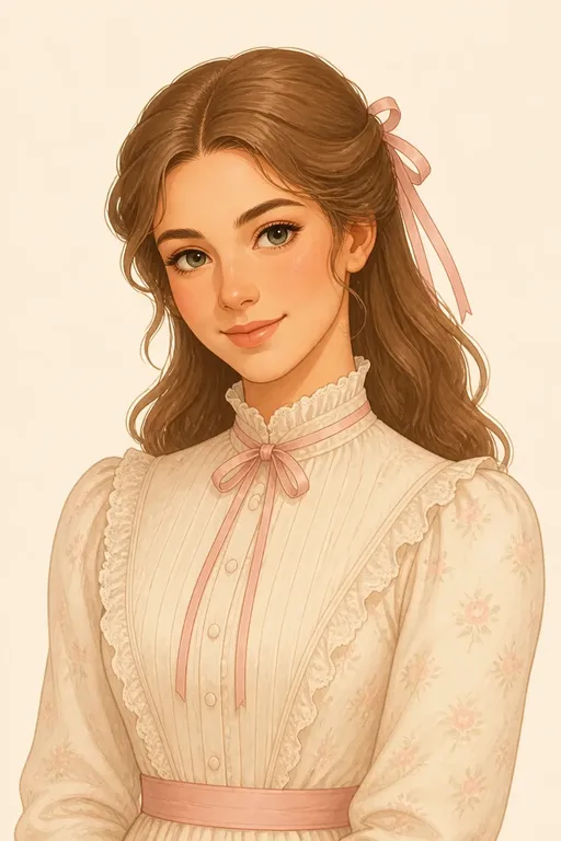 Cecily Cardew: character portrait from The Importance of Being Earnest (Oscar Wilde)