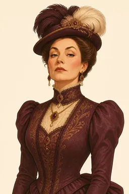 Portrait of Lady Bracknell