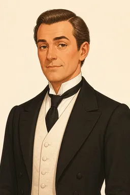 Portrait of Lane from The Importance of Being Earnest: A Trivial Comedy for Serious People