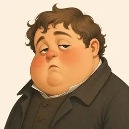 Portrait of Joe from The Pickwick Papers