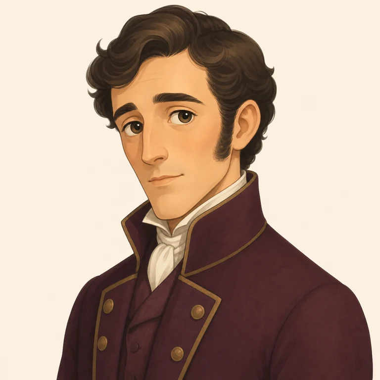 Job Trotter: character portrait from The Pickwick Papers (Dickens, Charles)