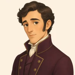 Portrait of Job Trotter from The Pickwick Papers