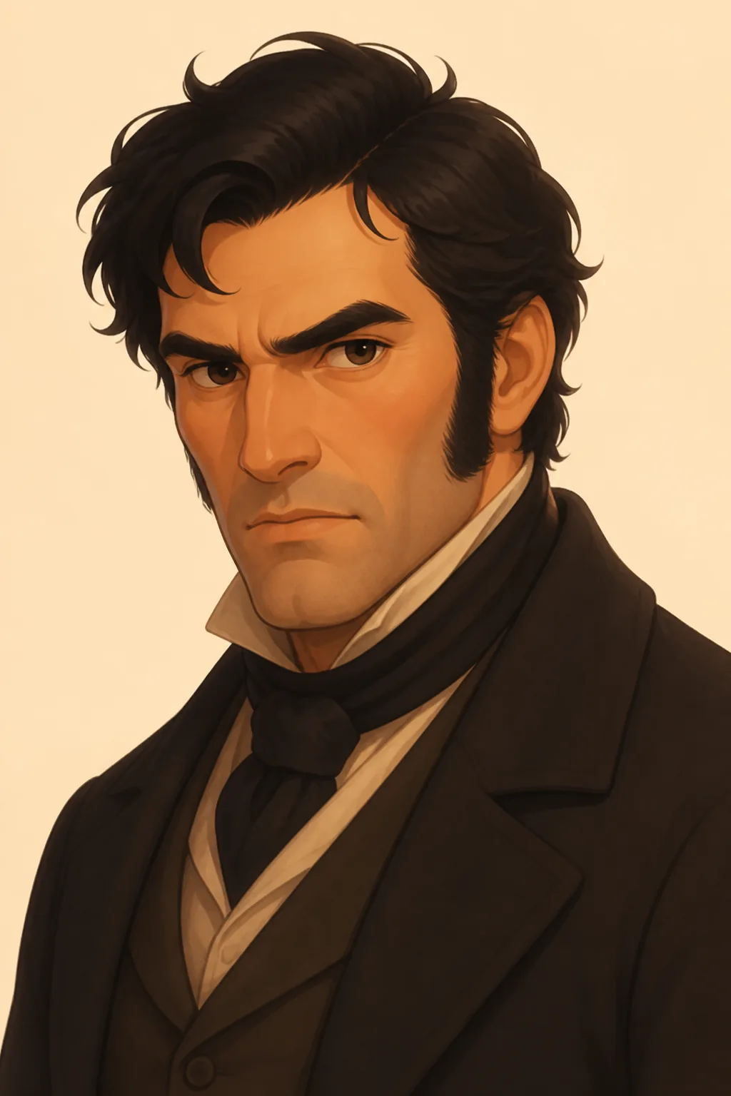 Murtagh Murdock: character portrait from The Snake's Pass (Stoker, Bram)