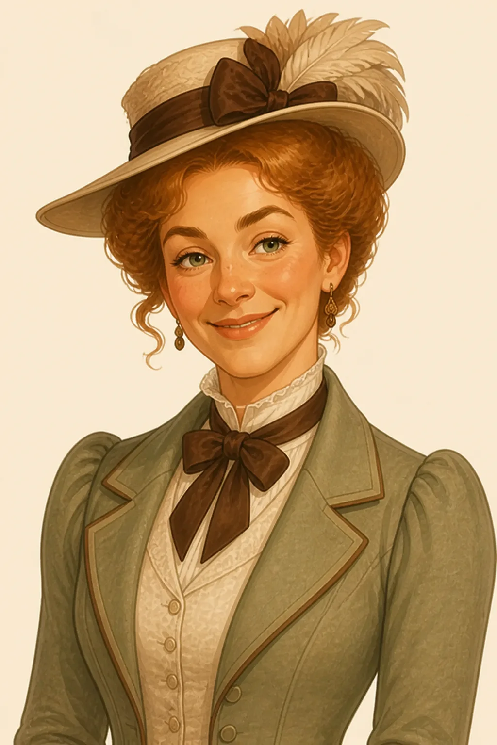 Cora Prodmore: character portrait from The Two Magics: The Turn of the Screw, Covering End (James, Henry)