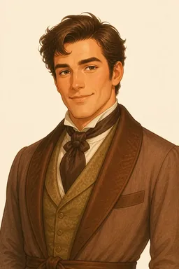 Portrait of The Frame Narrator from The Two Magics: The Turn of the Screw, Covering End