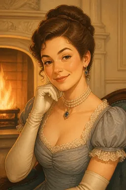 Portrait of Mrs. Griffin from The Two Magics: The Turn of the Screw, Covering End
