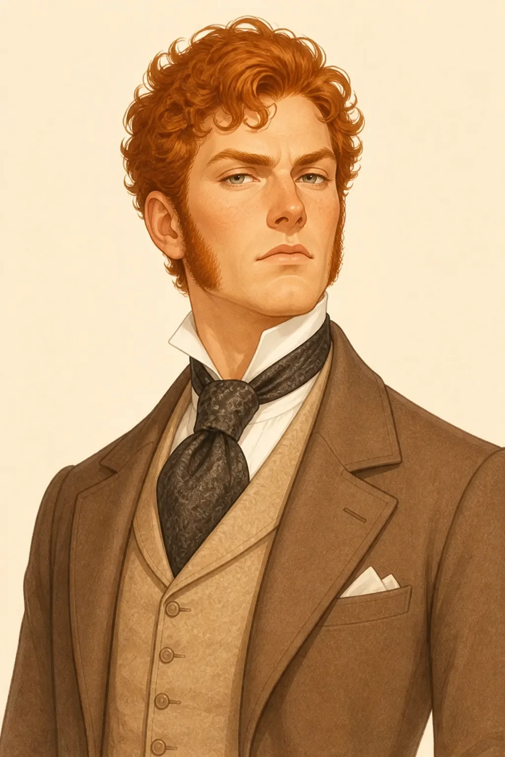 Peter Quint: character portrait from The Two Magics: The Turn of the Screw, Covering End (James, Henry)