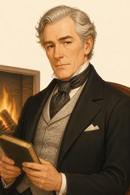 Portrait of Douglas from The Two Magics: The Turn of the Screw, Covering End