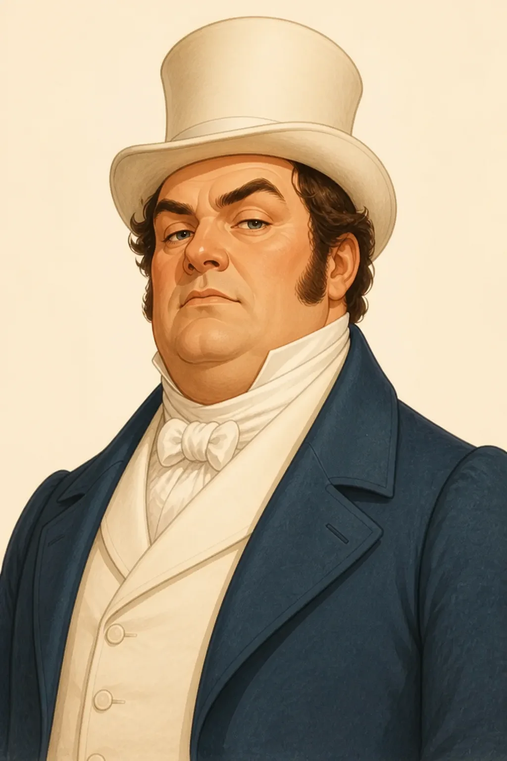 Mr. Prodmore: character portrait from The Two Magics: The Turn of the Screw, Covering End (James, Henry)