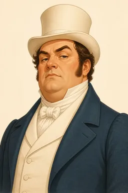 Portrait of Mr. Prodmore from The Two Magics: The Turn of the Screw, Covering End