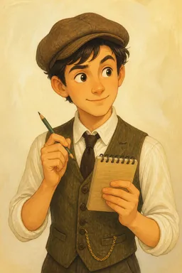 Portrait of Henderson from The war of the worlds