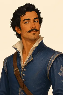 Portrait of D'Artagnan