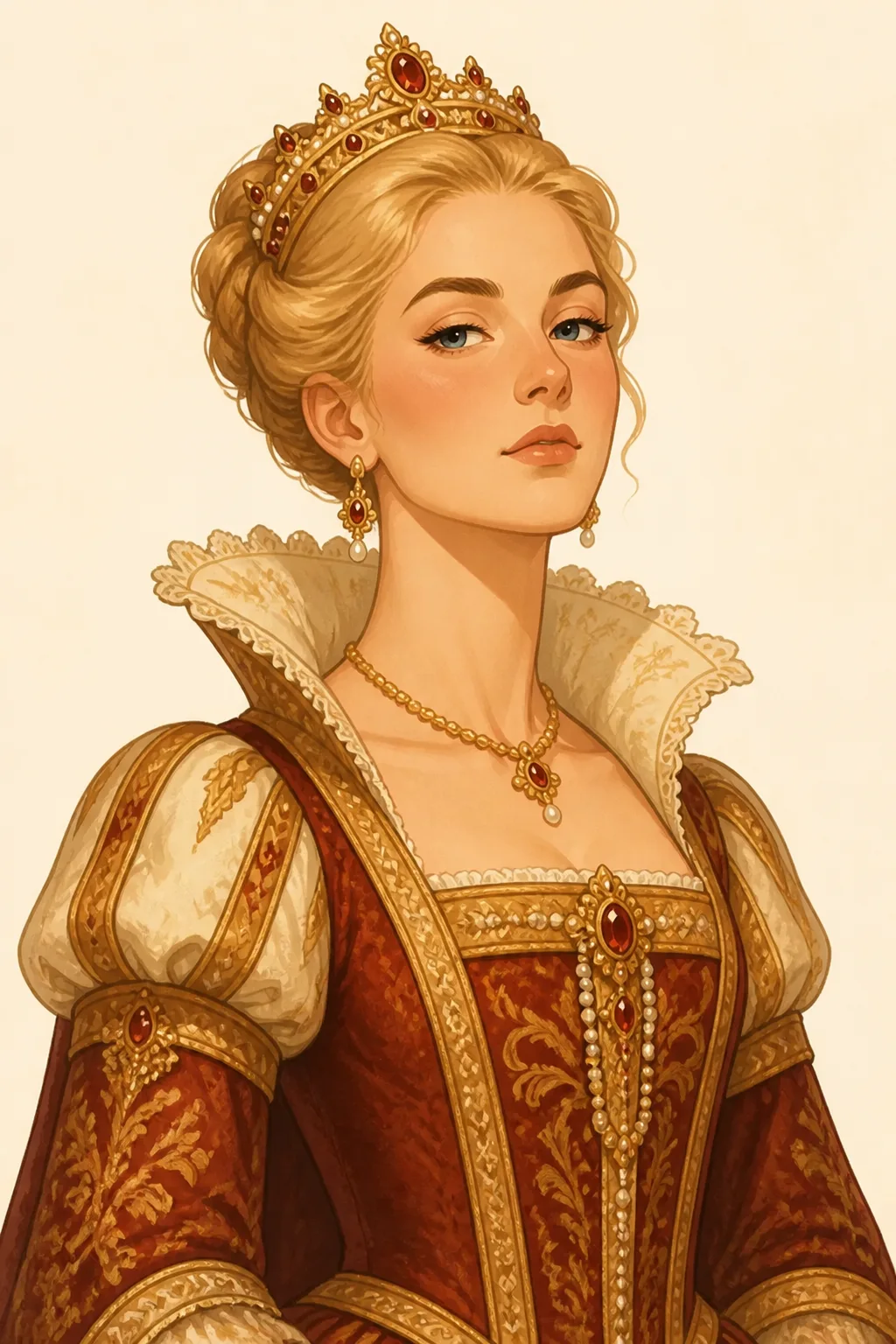 Anne of Austria: character portrait from Twenty years after (Dumas, Alexandre; Maquet, Auguste)