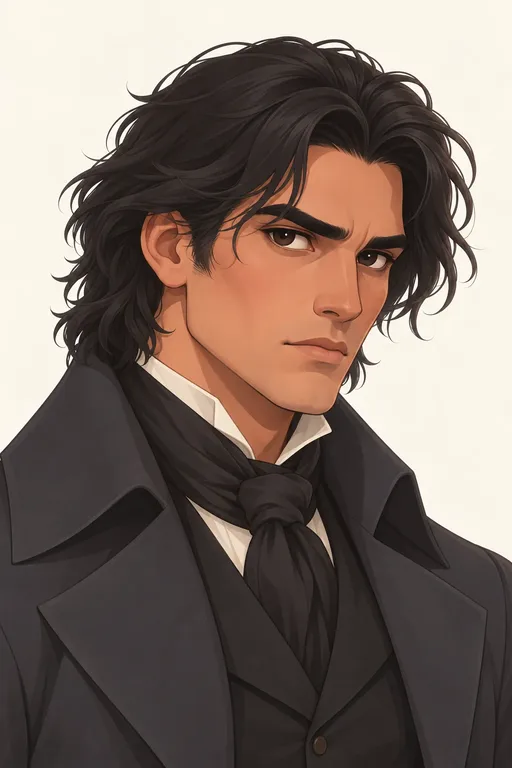 Heathcliff: character portrait from Wuthering Heights (Emily Brontë)