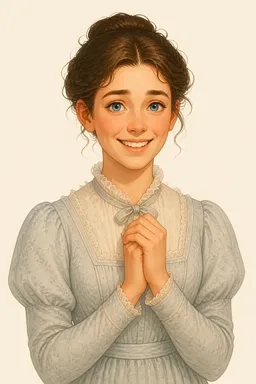 Portrait of Frances Earnshaw from Wuthering Heights