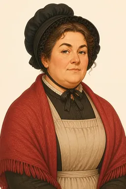 Portrait of Zillah from Wuthering Heights