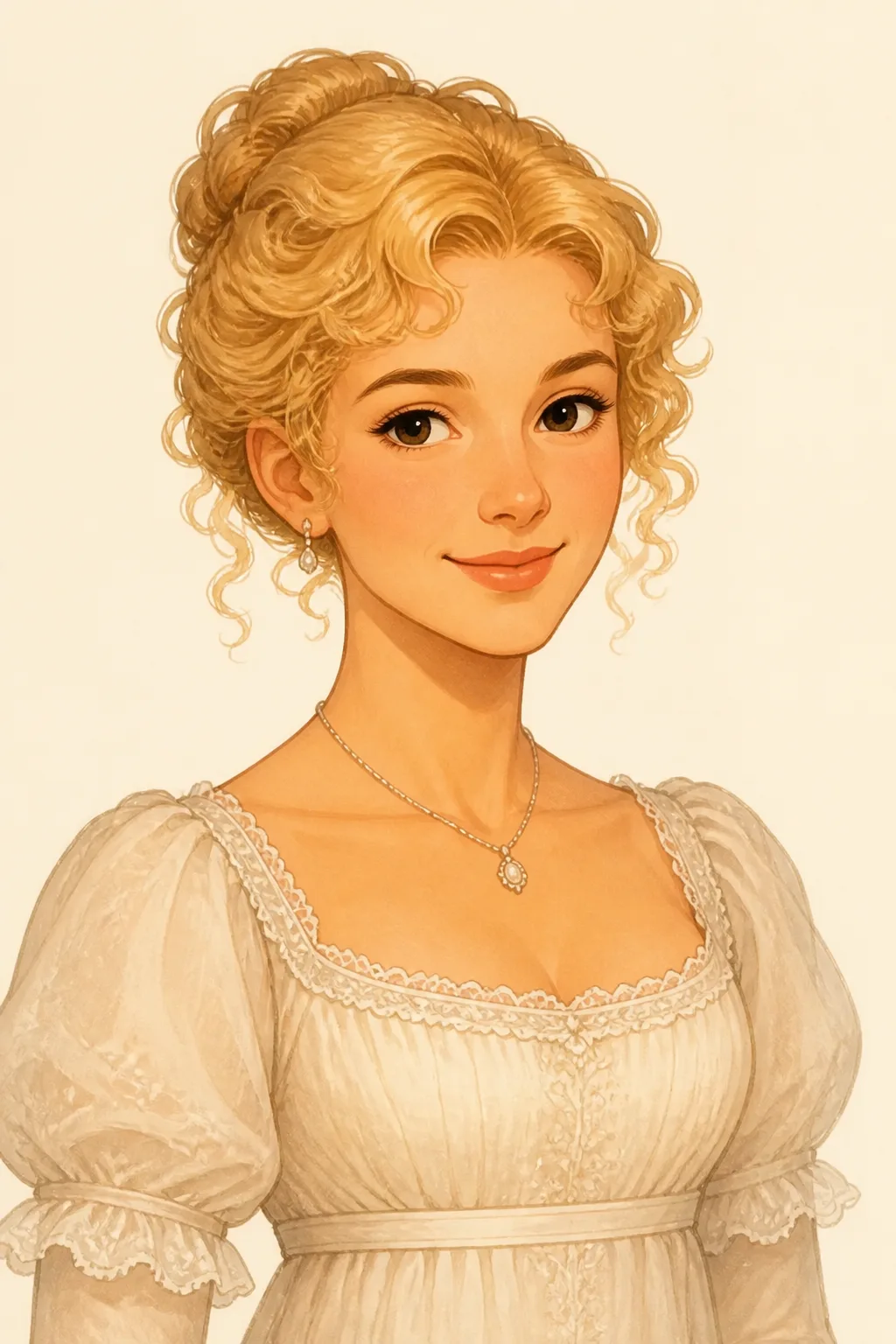 Catherine Linton: character portrait from Wuthering Heights (Brontë, Emily)
