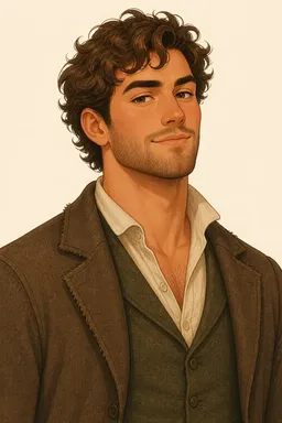 Portrait of Hareton Earnshaw from Wuthering Heights
