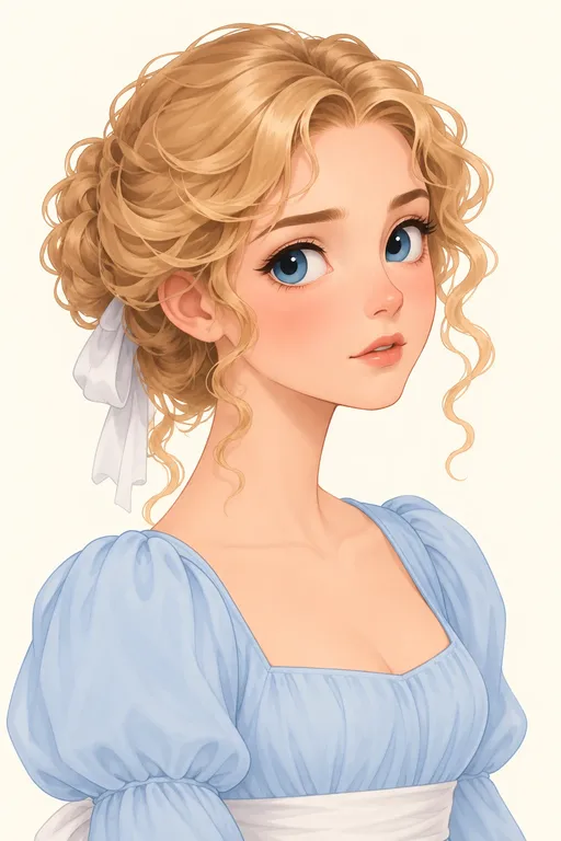 Isabella Linton: character portrait from Wuthering Heights (Emily Brontë)