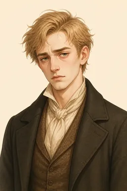 Portrait of Linton Heathcliff from Wuthering Heights