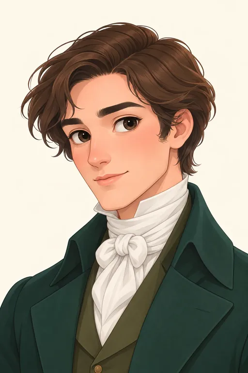 Mr. Lockwood: character portrait from Wuthering Heights (Emily Brontë)
