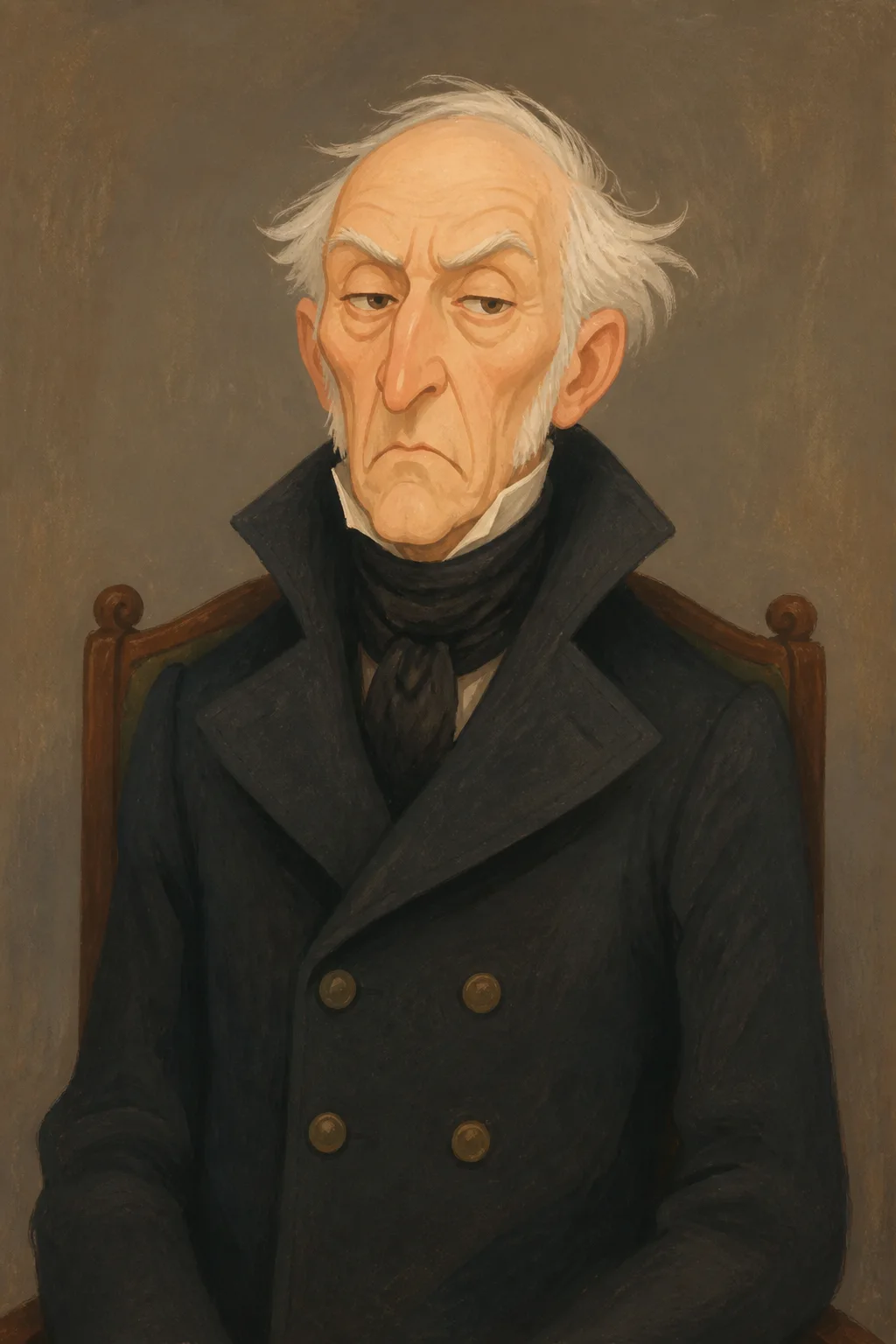 Portrait of Ebenezer Scrooge