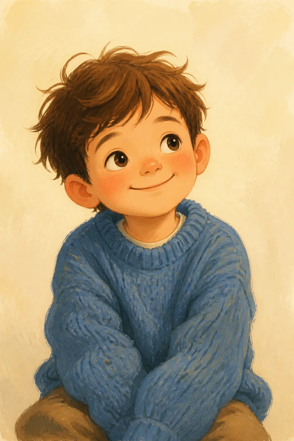 Portrait of Tiny Tim