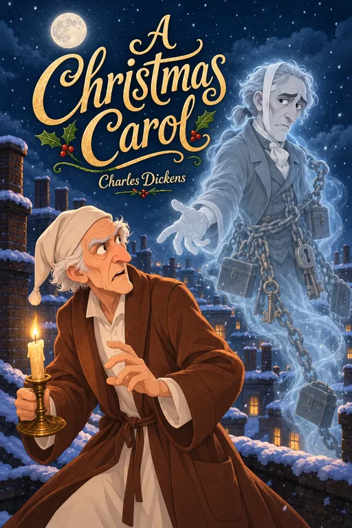 Cover of A Christmas Carol, comic edition