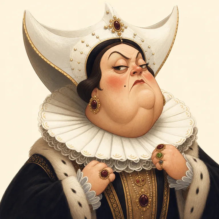 Duchess: character portrait from Alice's Adventures in Wonderland (Lewis Carroll)