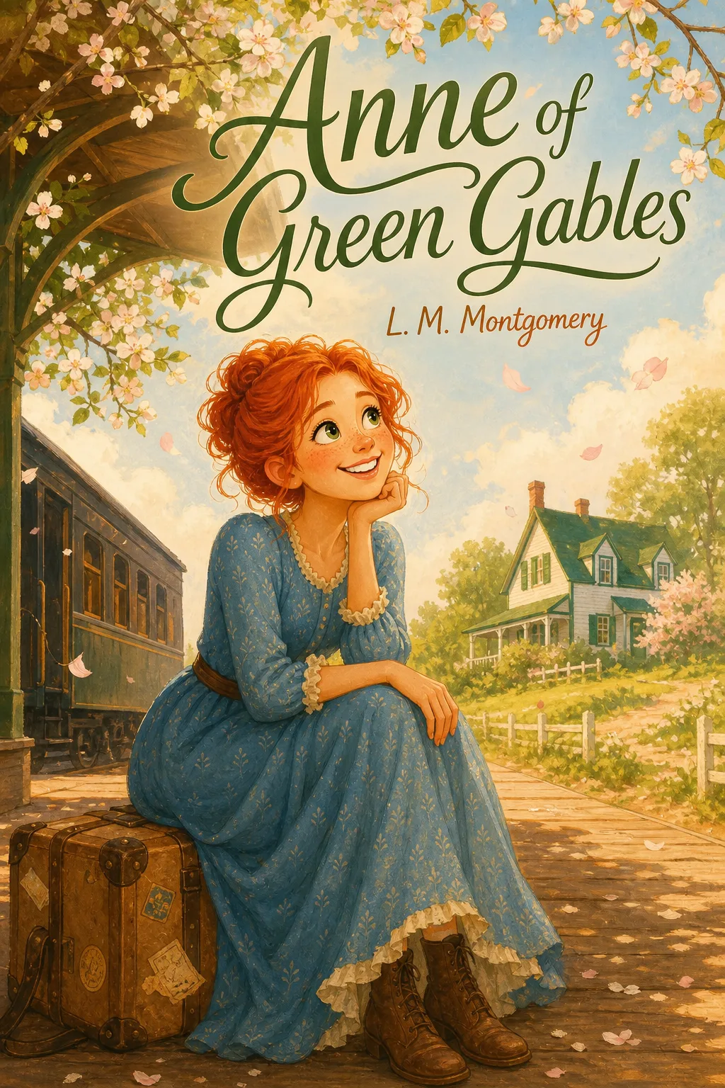 Cover of Anne of Green Gables, comic edition