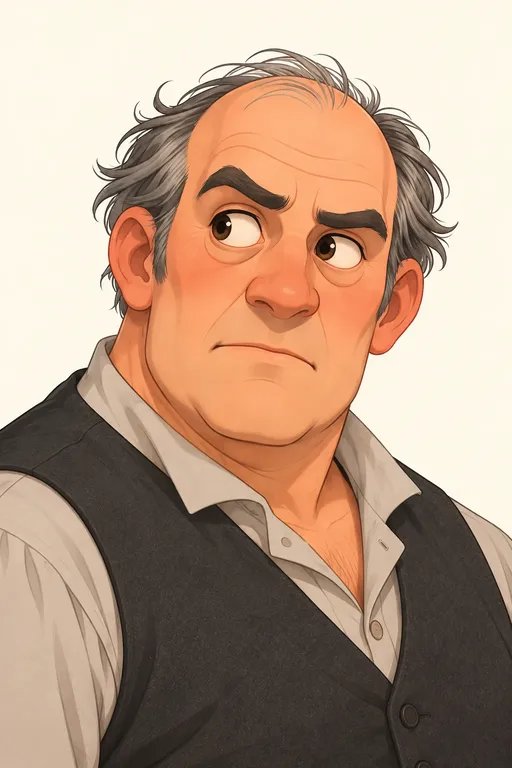 Renfield: character portrait from Dracula (Bram Stoker)