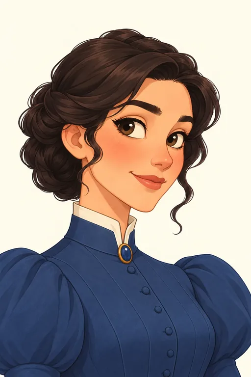 Mina Murray: character portrait from Dracula (Bram Stoker)