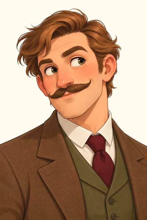 Quincey Morris: character portrait from Dracula (Bram Stoker)